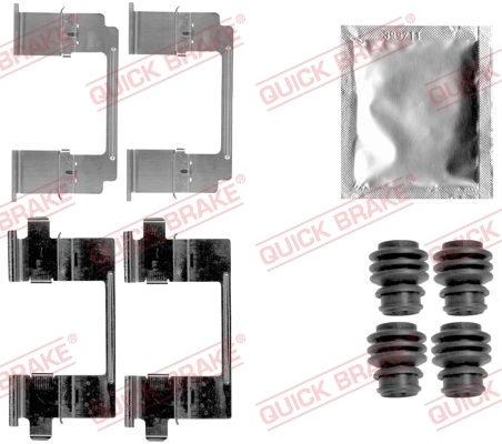 Accessory Kit, disc brake pad